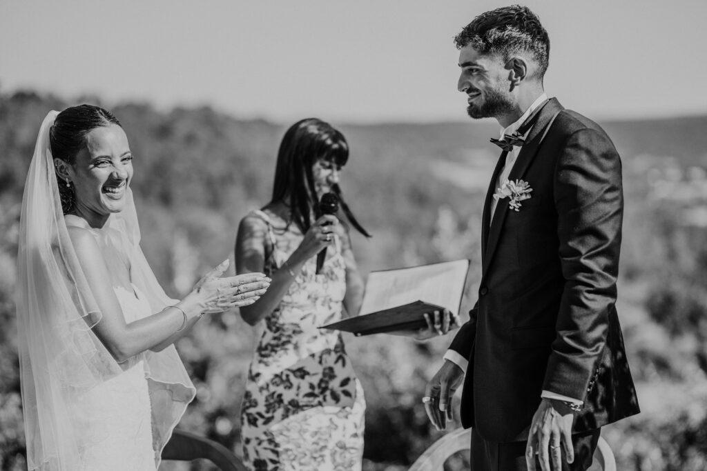 exemple d'échange de consentements lors d'une cérémonie laïque de mariage